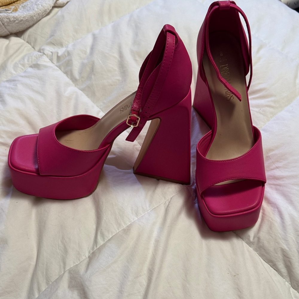 Pink Platform Heels